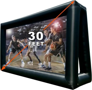 Giant inflatable screen for rent Cyprus